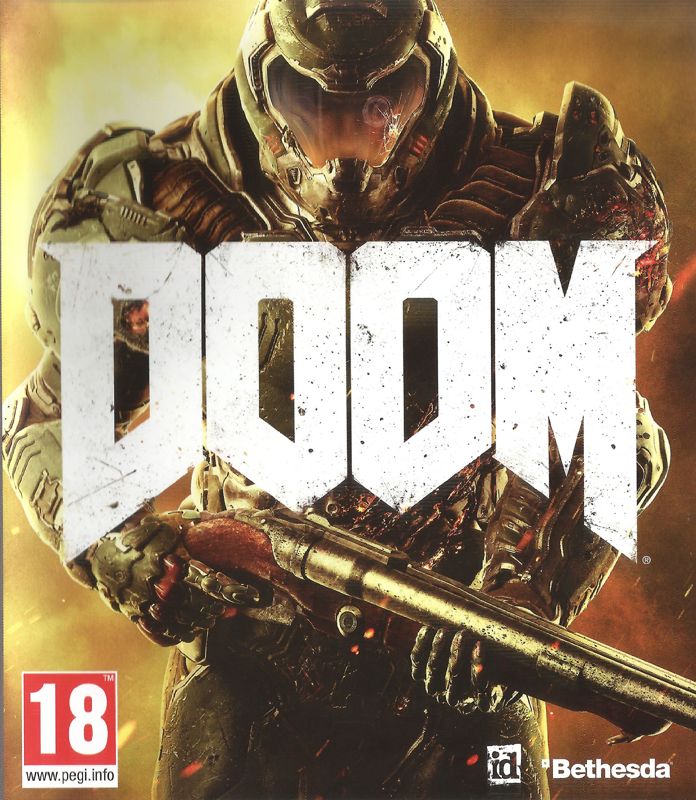 Front Cover for Doom (Day One Edition) (Xbox One)