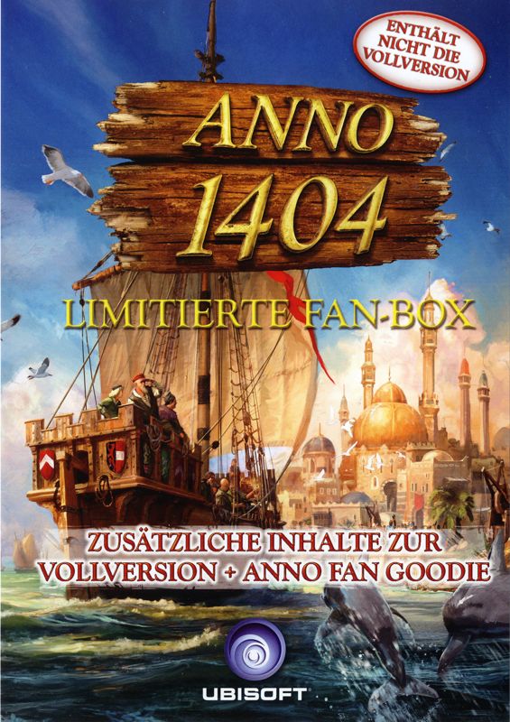Front Cover for Anno 1404 (Pre-Order Pack) (Windows)