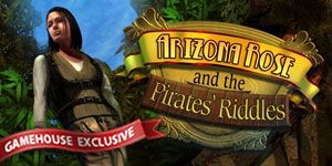 Front Cover for Arizona Rose and the Pirates' Riddles (Macintosh and Windows) (GameHouse release)