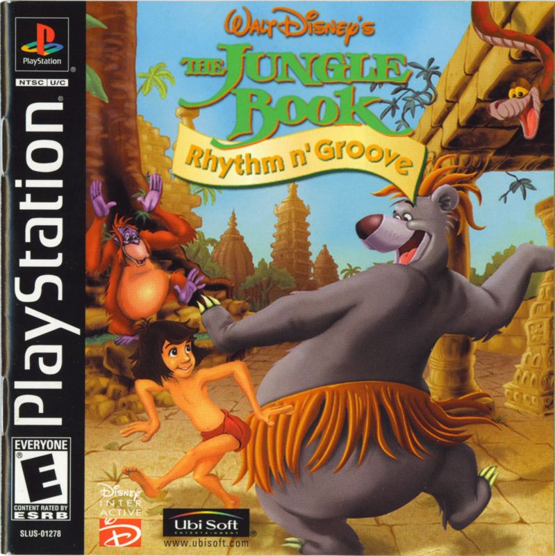 Front Cover for Walt Disney's The Jungle Book: Rhythm n' Groove (PlayStation)