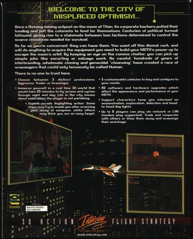 Back Cover for Hardwar (Windows)