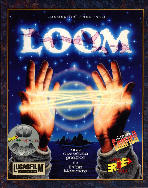 Front Cover for Loom (DOS) (CD-ROM version)