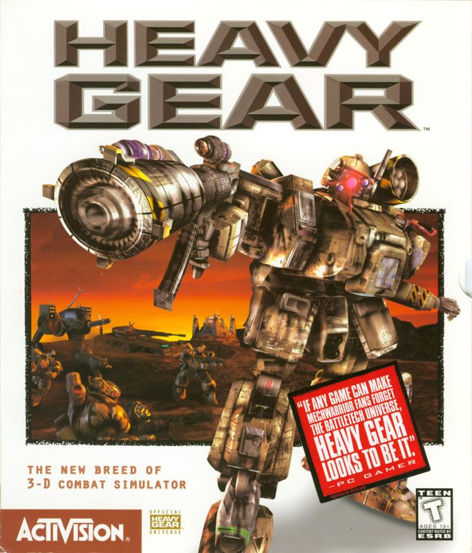 Front Cover for Heavy Gear (Windows)