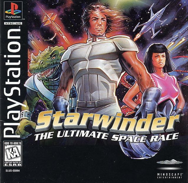 Front Cover for Starwinder (PlayStation)