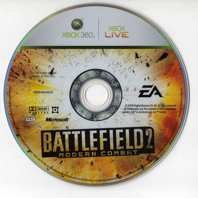 Battlefield 2 Modern Combat cover or packaging material MobyGames