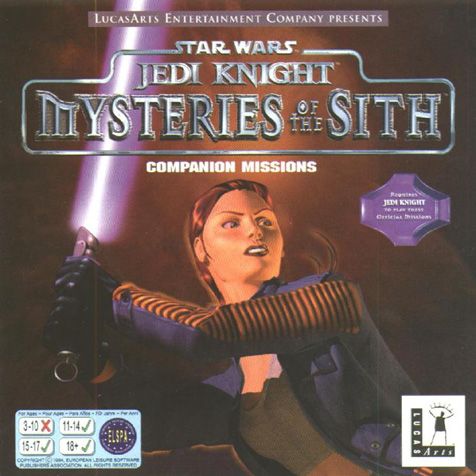 Front Cover for Star Wars: Jedi Knight - Mysteries of the Sith (Windows)