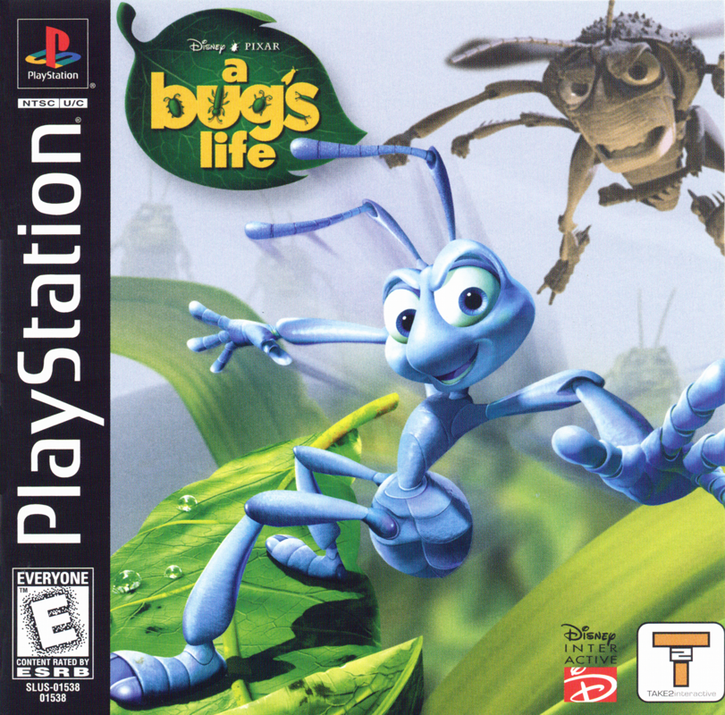 Front Cover for Disney•Pixar A Bug's Life (PlayStation) (Take-Two Interactive release)
