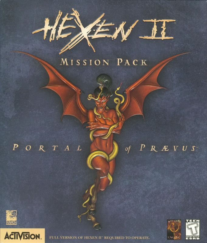 Front Cover for Hexen II: Mission Pack - Portal of Praevus (Windows)
