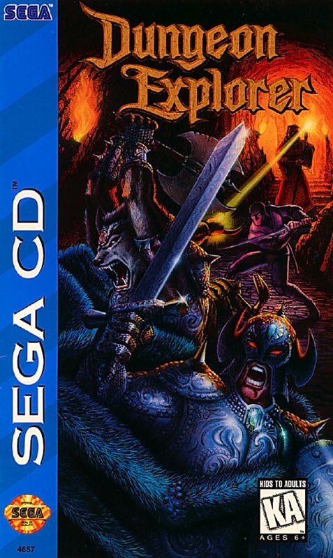 Front Cover for Dungeon Explorer (SEGA CD)