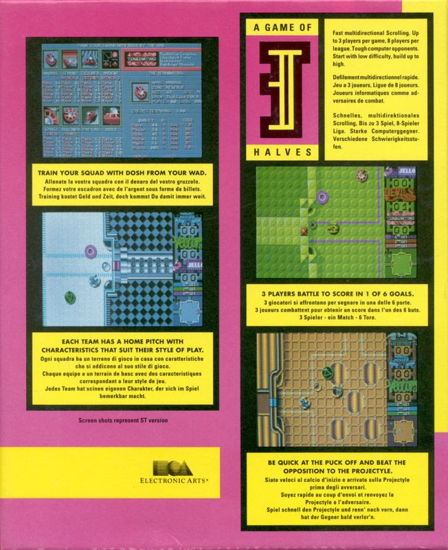 Back Cover for Projectyle (Atari ST)