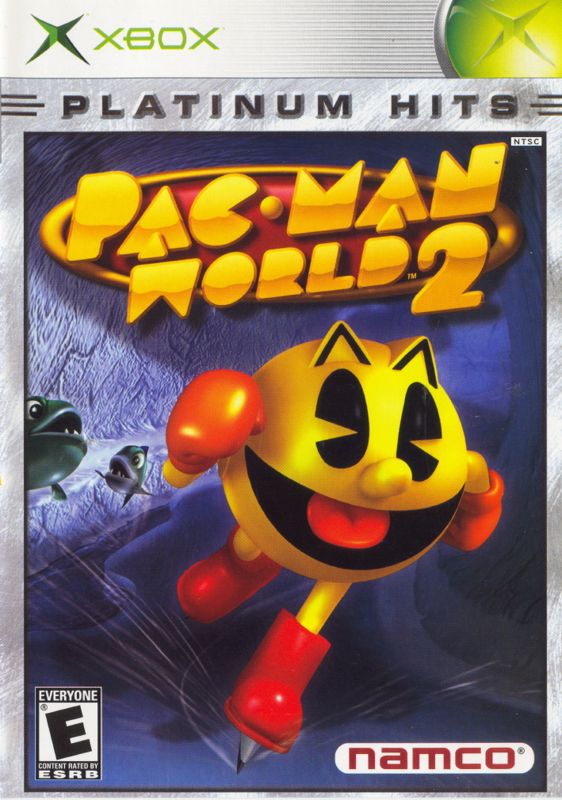 Front Cover for Pac-Man World 2 (Xbox) (Platinum Hits)