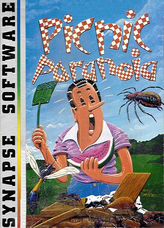 Front Cover for Picnic Paranoia (Atari 8-bit)