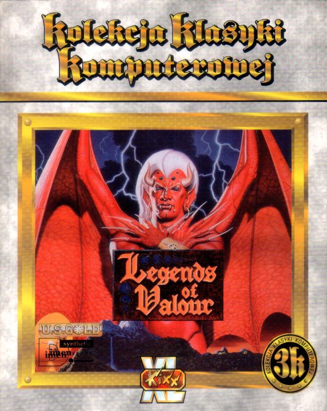 Front Cover for Legends of Valour (DOS) (Kolekcja Klasyki Komputerowej)