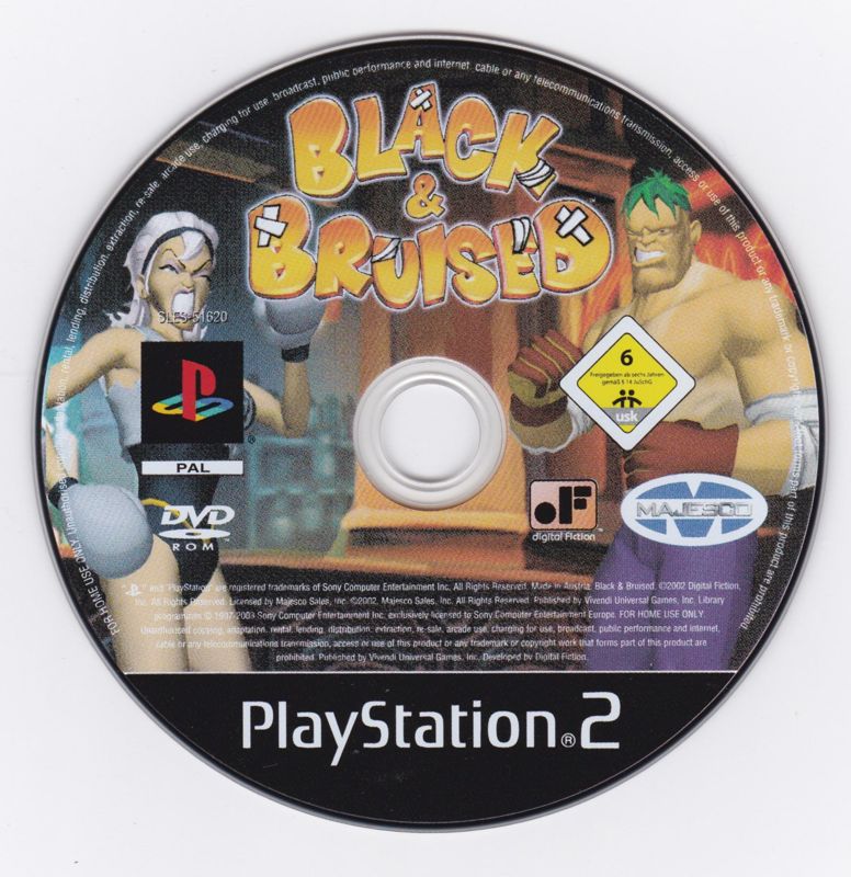 Media for Black & Bruised (PlayStation 2)