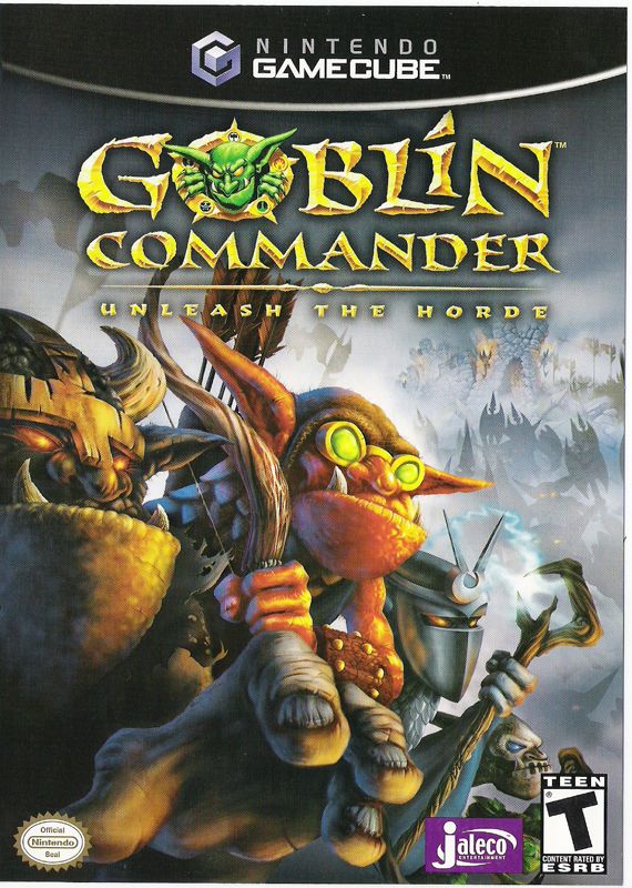 Front Cover for Goblin Commander: Unleash the Horde (GameCube)