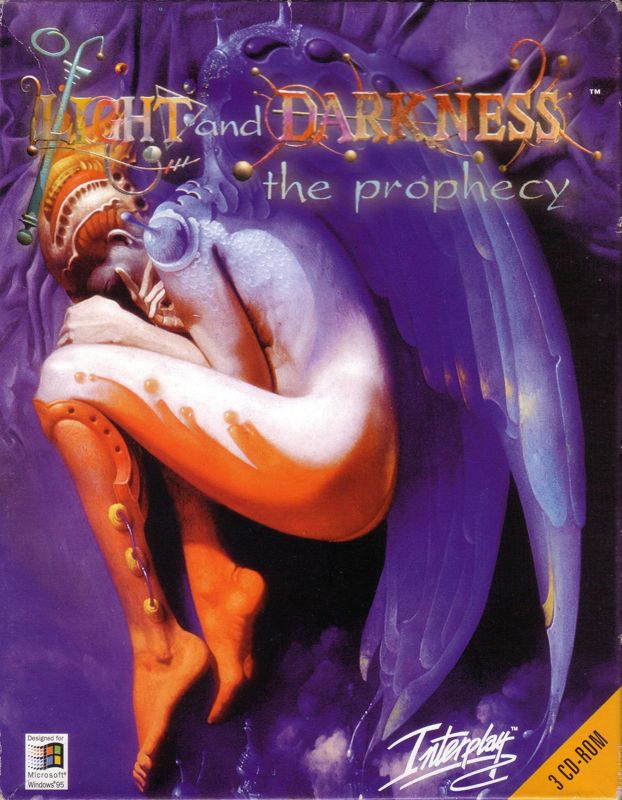 Front Cover for Of Light and Darkness: The Prophecy (Windows) (Dice release)