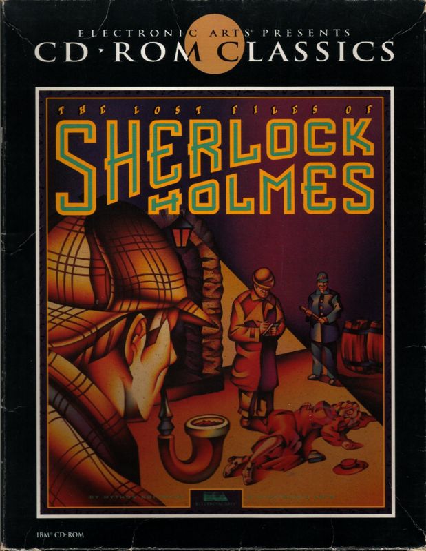 Front Cover for The Lost Files of Sherlock Holmes (DOS) (EA CD-ROM Classics release)