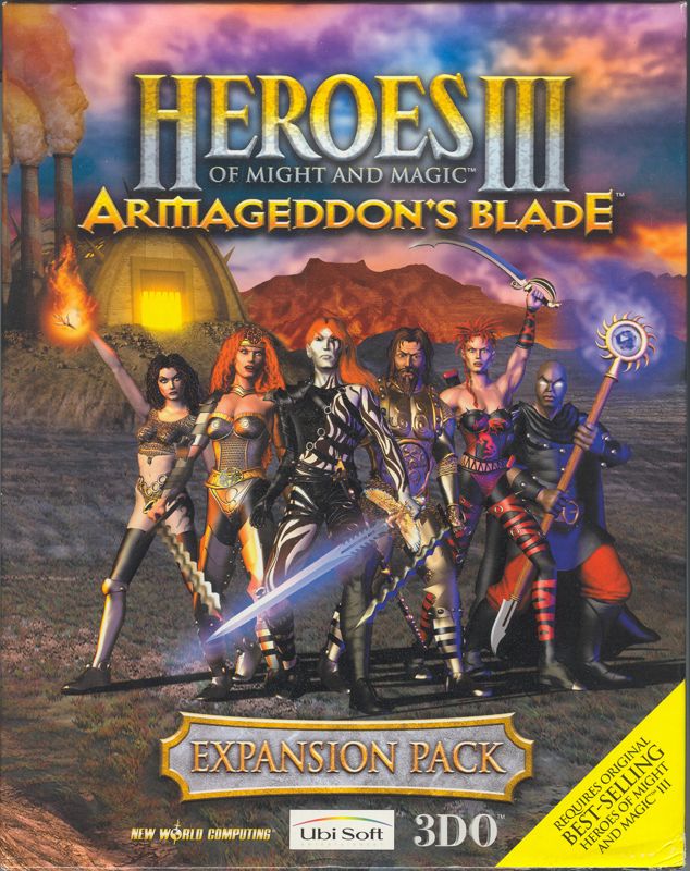Front Cover for Heroes of Might and Magic III: Armageddon's Blade (Windows)