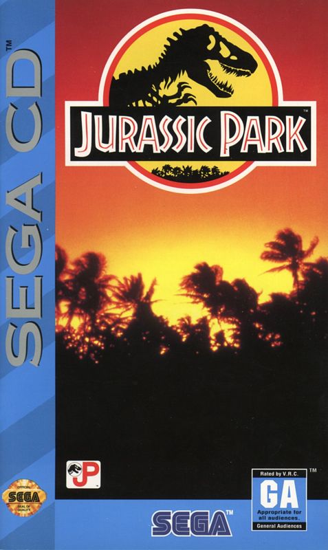Front Cover for Jurassic Park (SEGA CD)