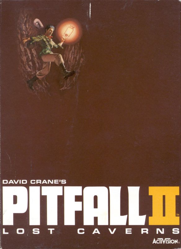 Front Cover for Pitfall II: Lost Caverns (Atari 5200)