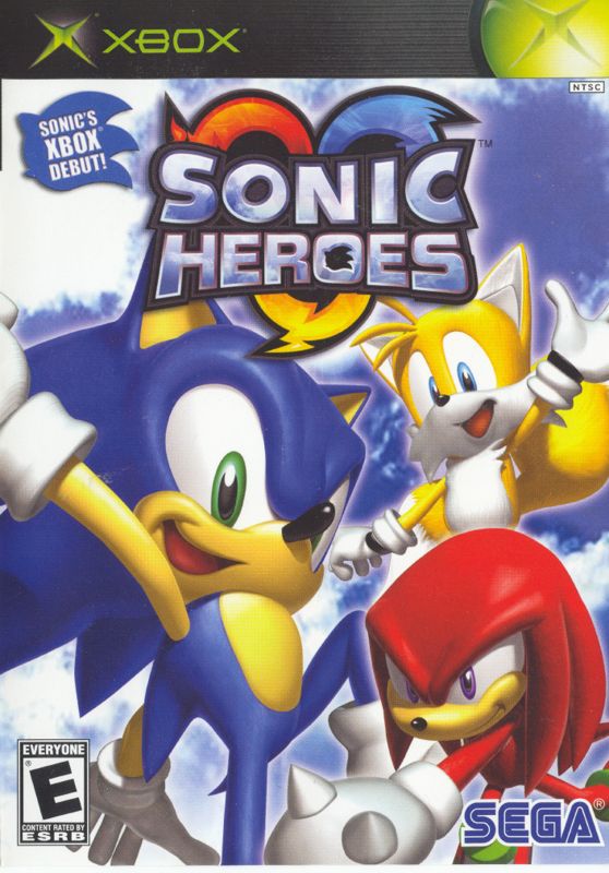 Front Cover for Sonic Heroes (Xbox)
