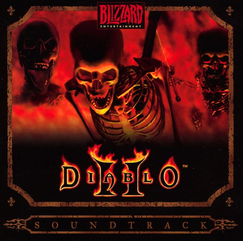 Soundtrack for Diablo II (Collector's Edition) (Windows): Jewel Case - Front (also a manual)