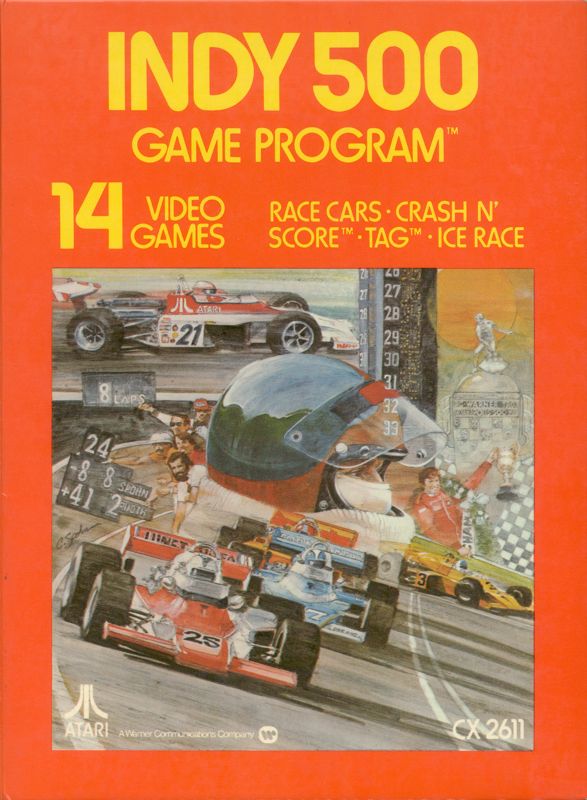 Front Cover for Indy 500 (Atari 2600) (1977 release)