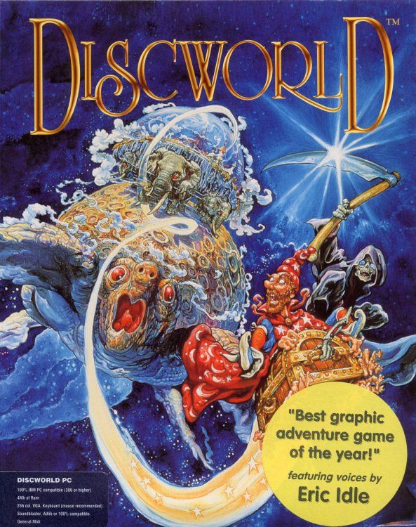 Front Cover for Discworld (DOS) (3.5" Disk Version)