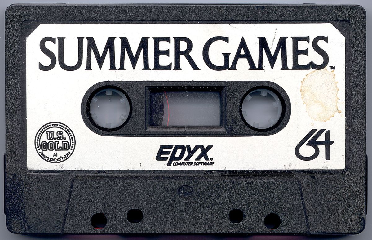 Media for Summer Games (Commodore 64)