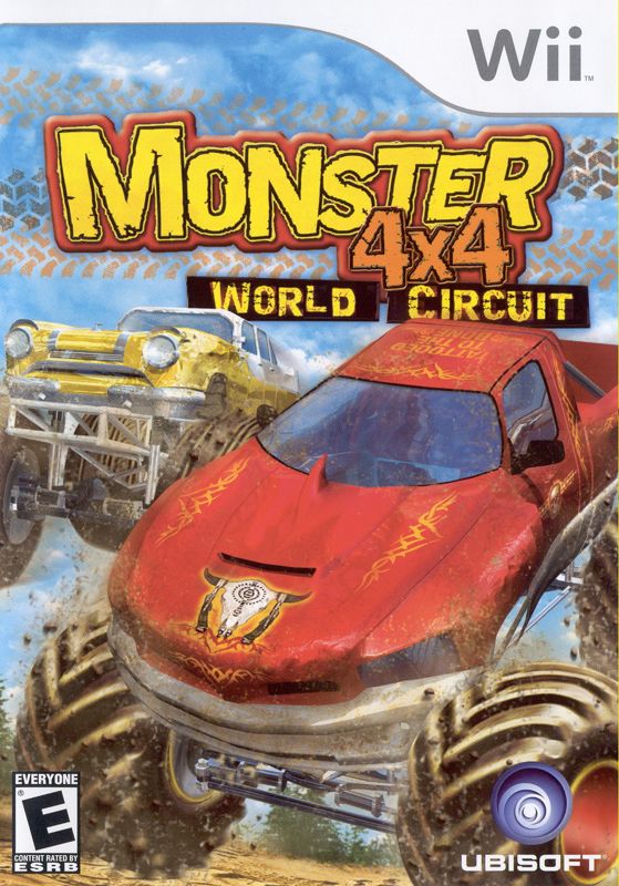 Other for Monster 4x4: World Circuit (Wii) (Steering Wheel bundle): Keep Case - Front