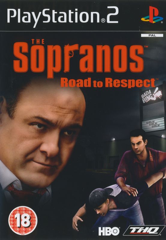 Front Cover for The Sopranos: Road to Respect (PlayStation 2)