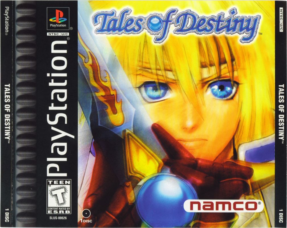 Front Cover for Tales of Destiny (PlayStation)