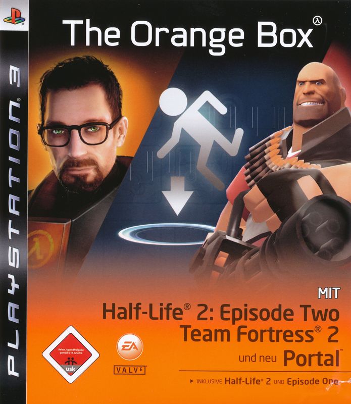 Front Cover for The Orange Box (PlayStation 3)