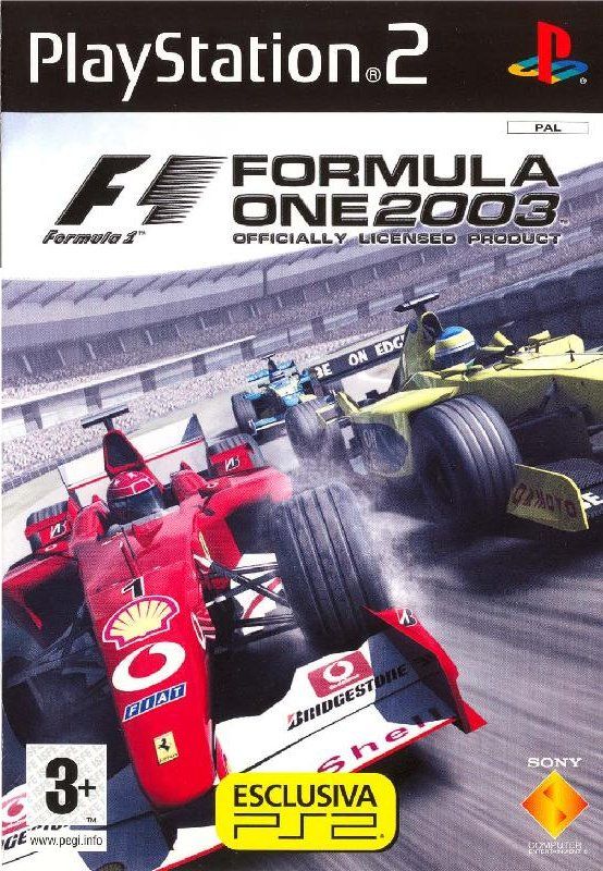 Front Cover for Formula One 2003 (PlayStation 2)