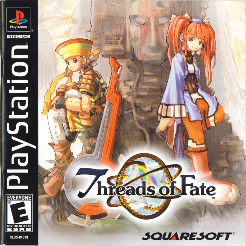 Front Cover for Threads of Fate (PlayStation)