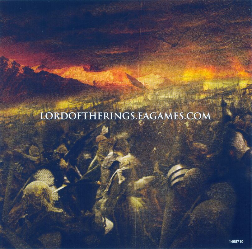 Other for The Lord of the Rings: The Return of the King (Windows) (CD-ROM version): Jewel Case - Left Inlay