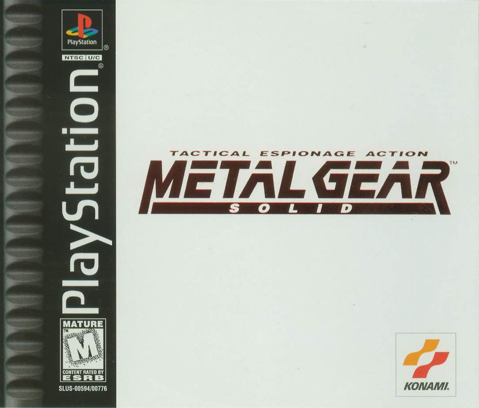 Front Cover for Metal Gear Solid (PlayStation)