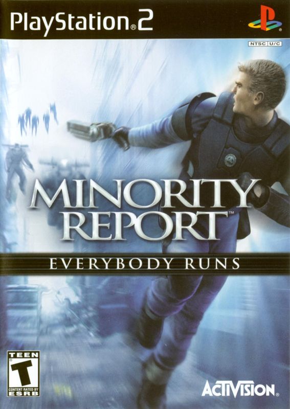 Front Cover for Minority Report: Everybody Runs (PlayStation 2)