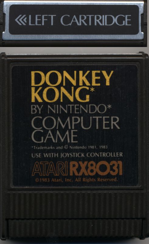 Media for Donkey Kong (Atari 8-bit)