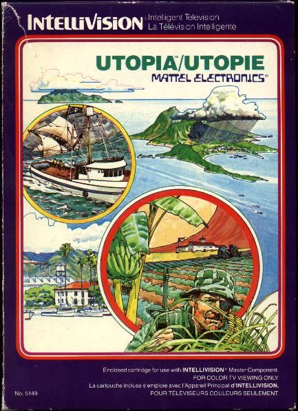 Front Cover for Utopia (Intellivision)