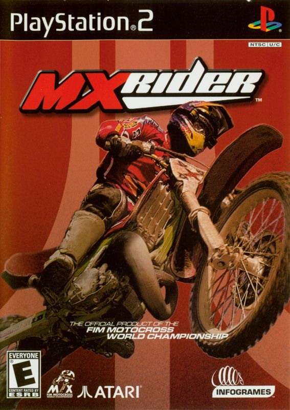 Front Cover for MXrider (PlayStation 2)