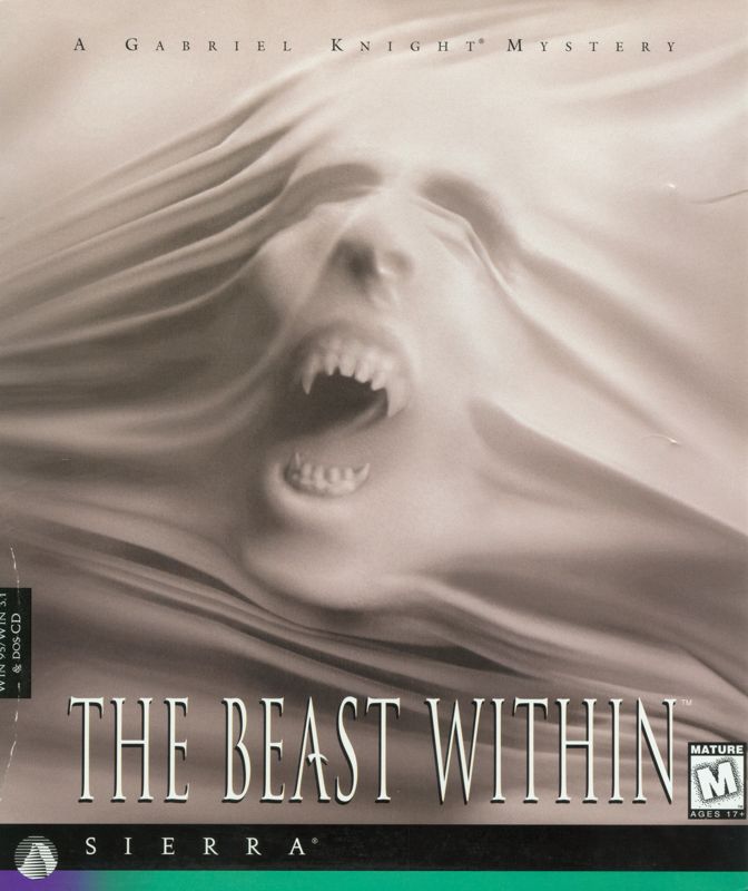 Front Cover for The Beast Within: A Gabriel Knight Mystery (DOS and Windows and Windows 3.x)