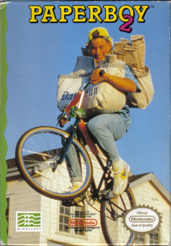 Front Cover for Paperboy 2 (NES)