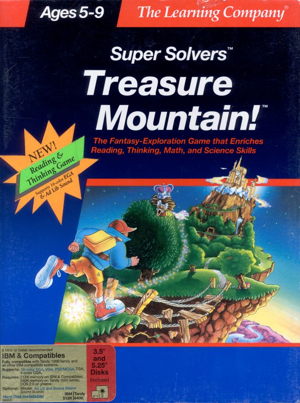Front Cover for Super Solvers: Treasure Mountain! (DOS)