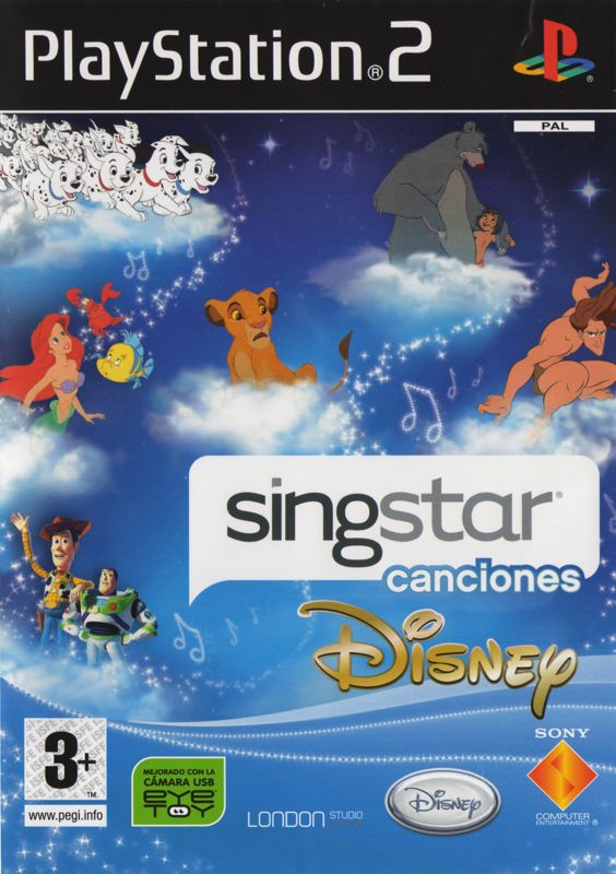 Front Cover for SingStar: Singalong with Disney (PlayStation 2)