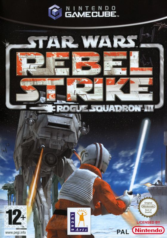 Front Cover for Star Wars: Rogue Squadron III - Rebel Strike (GameCube)