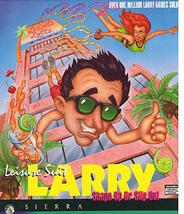 Other for Leisure Suit Larry 6: Shape Up or Slip Out! (DOS): Jewel Case - Front