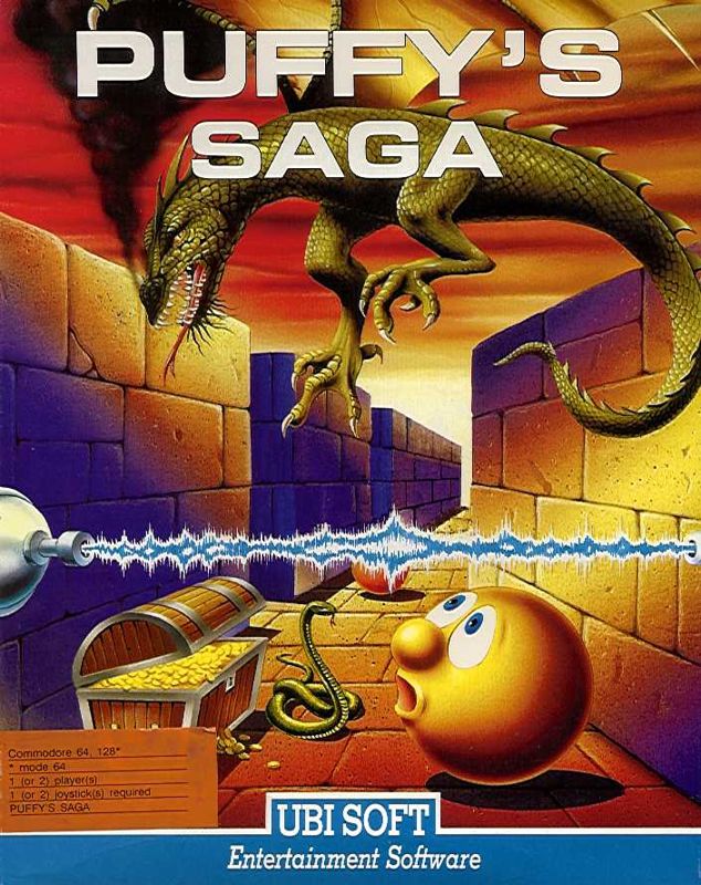 Front Cover for Puffy's Saga (Commodore 64)