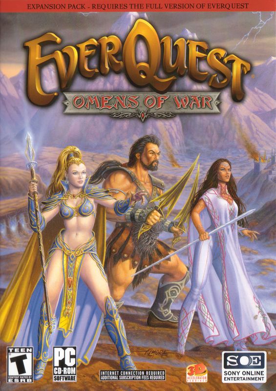 Front Cover for EverQuest: Omens of War (Windows)