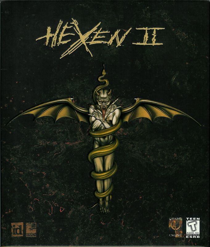 Front Cover for Hexen II (Windows)